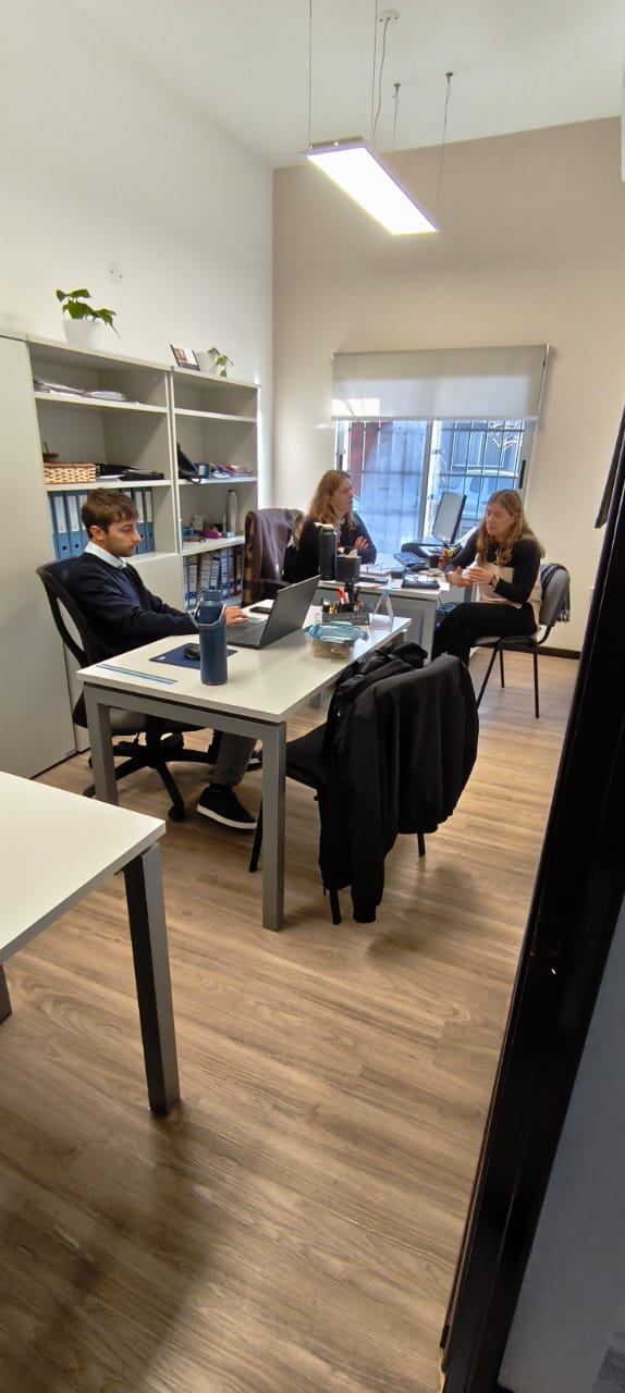 Reunión de asesoramiento con un cliente en VEP